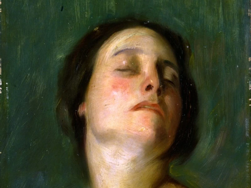 1887-Giovanni Grande - Studio di testa - Artgate Fondazione Cariplo